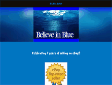 Tablet Screenshot of bigblueoutlet.com